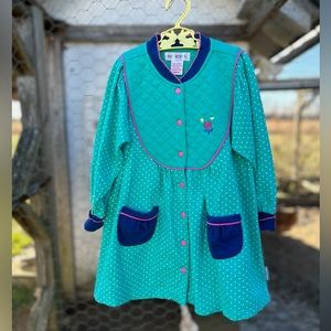 Gymboree rainbow tag quilted dress